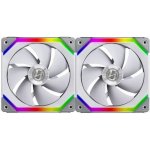 Lian Li UNI FAN SL140 RGB PWM White 2 ks with Controller UF-SL140-2W – Hledejceny.cz