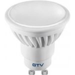 GTV LED, SMD 2835, TEPLÁ BÍLÁ, GU10, 10 W, AC 220–240 V, VYZAŘOVACÍ ÚHEL 120*, 720 lm, 87 mA – Zboží Mobilmania