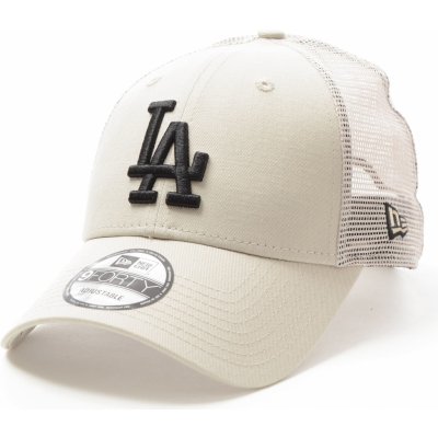 New Era 9FORTY Trucker MLB Home Field Los Angeles Dodgers Stone / Black