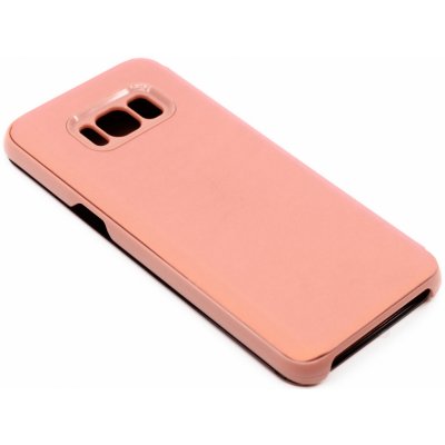 Pouzdro Bomba Zrcadlové silikonové otevírací Samsung - růžové Model: Galaxy S8 FL003PINK_SAM-S8 – Zboží Mobilmania