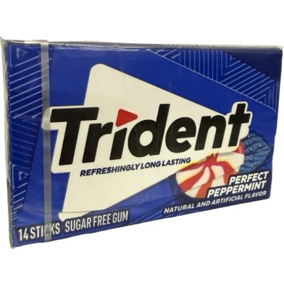 Mondelez Trident Perfect Peppermint 14ks 27 g – Hledejceny.cz