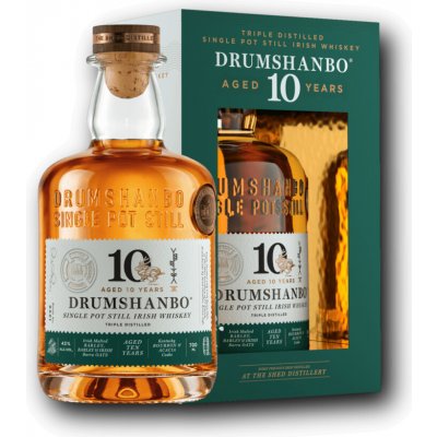 Drumshanbo Single Pot Still 10y Irish Whiskey 43% 0,7 l (dárkové balení kazeta) – Hledejceny.cz