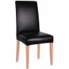 Svatební dekorace SPRINGOS Potah na židli elastický, černý, imitace kůže SPRINGOS SPANDEX HA0036-XG