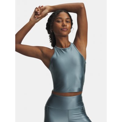 Under Armour Motion Shine Tank W 6007096-587 modré – Zboží Dáma