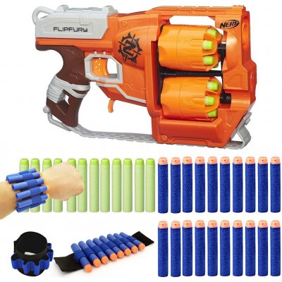 Nerf Zombie Strike Flipfury A9603 + 20 šípů + opasek na ruku – Sleviste.cz