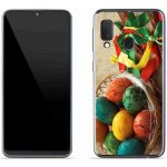 Pouzdro mmCase Gelové Samsung Galaxy A20e - pomlázky a vajíčka