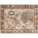 Ravensburger Mapa světa r. 1650 2000 dílků – Zboží Mobilmania