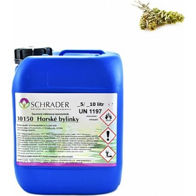 PM Aqualog saunová esence Schrader horské bylinky 10150-5 5 l – Hledejceny.cz