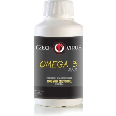 Czech Virus Omega 3 MAX Velikost balení: 90 Kapslí