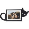 Klasický fotorámeček BALVI Fotorámeček Hidden Cat 27703, 10x15cm, černý