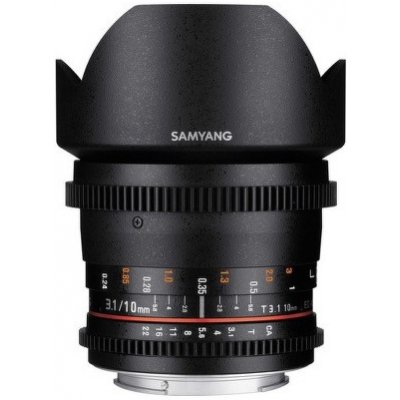 Samyang CINE 10mm T3,1 VDSLR ED AS NCS CS II Canon