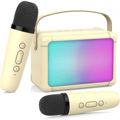 Karaoke sada Eray ‎WD11 béžová – Zboží Mobilmania
