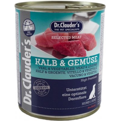 Dr.Clauder's Kalb & Gemüse 0,8 kg – Hledejceny.cz