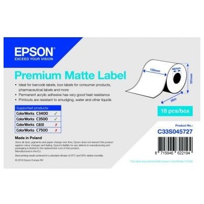 Epson 105mmx35m, 18ks, C33S045727 – Hledejceny.cz