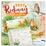 NOTIQUE Rodinný plánovací Animalium 30 × 30 cm 2027 – Hledejceny.cz