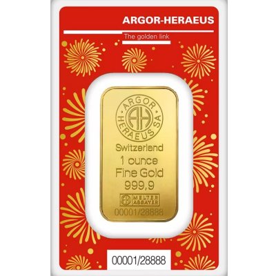 Argor-Heraeus zlatý slitek Limited edition Rok draka 1 oz – Zboží Mobilmania