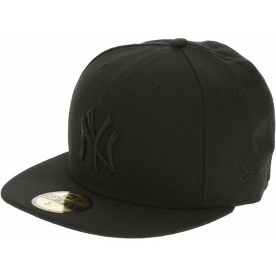 New Era 59F Basic Black On Black MLB New York Yankees Black – Zboží Mobilmania