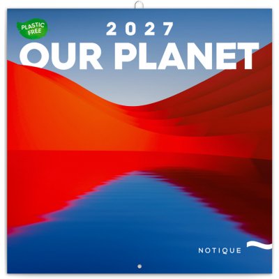 NOTIQUE poznámkový Naše Planeta 30 × 30 cm 2027 – Zboží Mobilmania