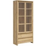 BRW Kaspian S128-REG2W2S Dub Mauvella – Hledejceny.cz