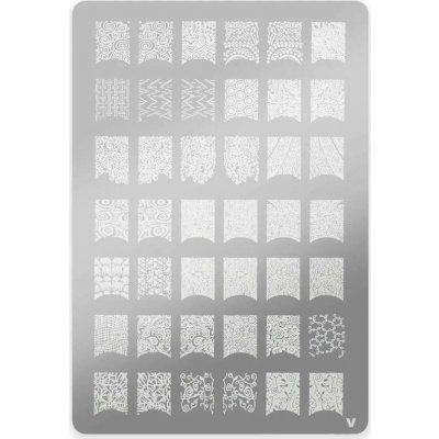 Starnails Razítkovací destička V – Zboží Dáma