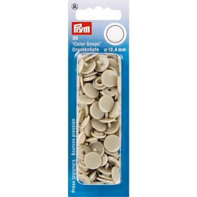 Prym Patentky plastové 12,4 mm, latté – Hledejceny.cz