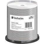 Verbatim CD-R 700MB 52x, printable, spindle, 100ks (43718) – Hledejceny.cz