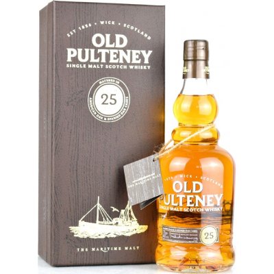 Old Pulteney 25y 46% 0,7 l (kazeta) – Hledejceny.cz