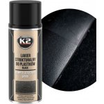 K2 Rychleschnoucí černá strukturální barva na plasty Bumper Spray, 400 ml (černá) – Hledejceny.cz