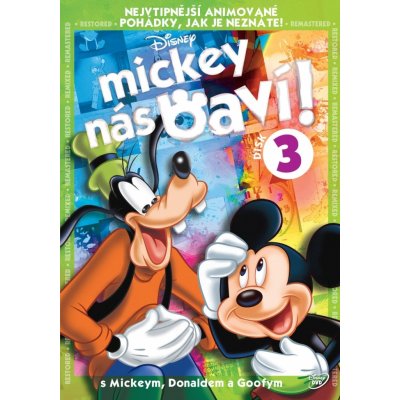 MICKEY NÁS BAVÍ- DISK 3 DVD – Zbozi.Blesk.cz