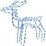 MagicHome Dekorácia Sob 144 LED studená biela 230V 50 Hz exteriér 59x27,50x64 cm – Hledejceny.cz