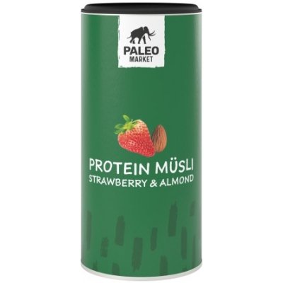 Paleo Market Proteinové müsli mysli jahoda & mandle 300 g od 299 Kč -  Heureka.cz