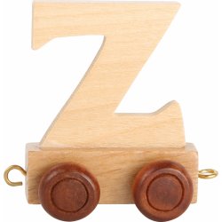 Small Foot Dřevěný vagónek abeceda písmeno Z