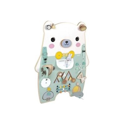 Janod Pure Drevená motorická doska s aktivitami Medveď – Hledejceny.cz