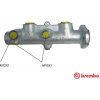 Brzdový buben Hlavní brzdový válec BREMBO M 24 034