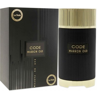 Khadlaj Code Marron Oud parfémovaná voda unisex 100 ml – Zbozi.Blesk.cz