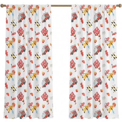 IMPAR Závěsy Baby hasič (Rozměr : 140x250, Materiál: Interlock) – Hledejceny.cz