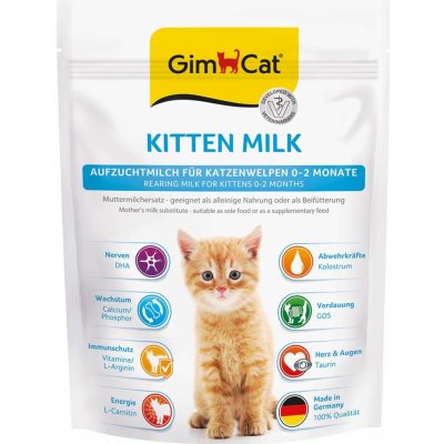 GimCat Kitten sušené mléko 200 g – Zboží Mobilmania