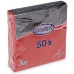 Gastro ubrousky papírové 2V 50ks červené 33x33cm – Zboží Dáma Gastro ubrousky papírové 2V 50ks červené 33x33cm – Zboží Dáma