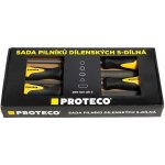 Pilníky Proteco sada 5-dílná 200mm v krabici – Zboží Dáma