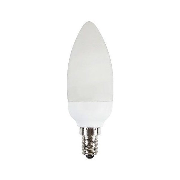 Žárovka Úsporná žárovka E14 C35 svíčková Teplá bílá 230V/7W