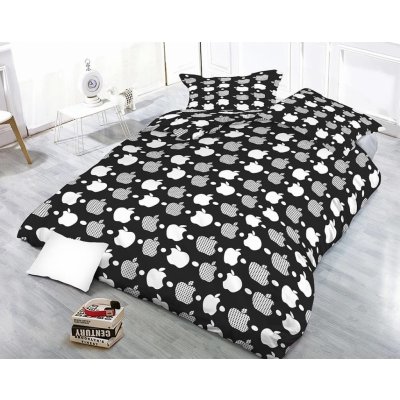 Xpose Mikrosatén povlečení APPLELOVE 140x200 70x90 – Zboží Mobilmania