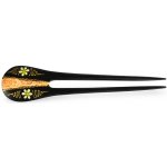 Jehlice do vlasů double gold Květy 02 - žluté – Zboží Dáma