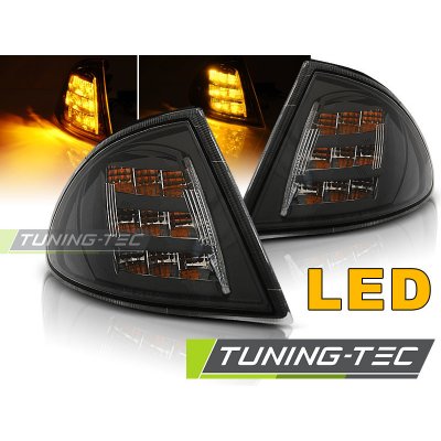 Blinkry přední LED BMW 3 E46 limo/Touring 98-01 černé – Zboží Mobilmania