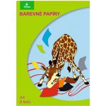 Barevné papíry složka 8 listů – Zboží Dáma