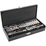 NEO gola sada 1/4", 63ks, plechový kufr 08-679 – Zboží Dáma