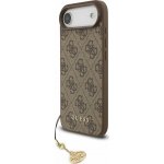 Guess 4G Charm MagSafe Zadní Kryt pro iPhone Air Tone on Tone Brown – Zboží Živě