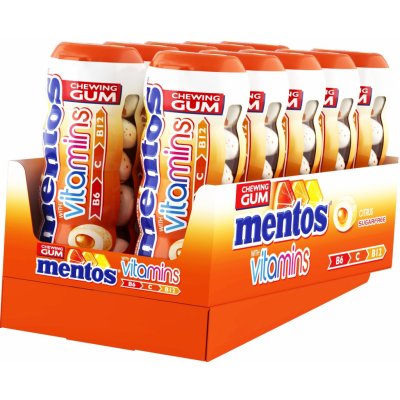 Mentos Pure Fresh Gum Vitamins 10 x 26 g – Zbozi.Blesk.cz