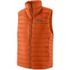 Pánská vesta Patagonia Down Sweater Vest oranžová