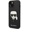 Pouzdro a kryt na mobilní telefon Apple Karl lagerfeld PU Saffiano Karl Head pro iPhone 14 Plus černý