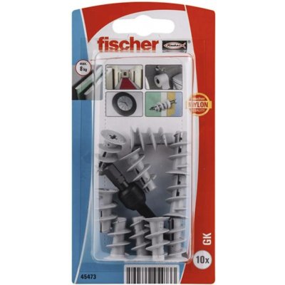Fischer Hmoždinka do sádrokartonu GK K NV 10 ks – Sleviste.cz
